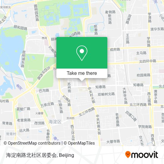 海淀南路北社区居委会 map