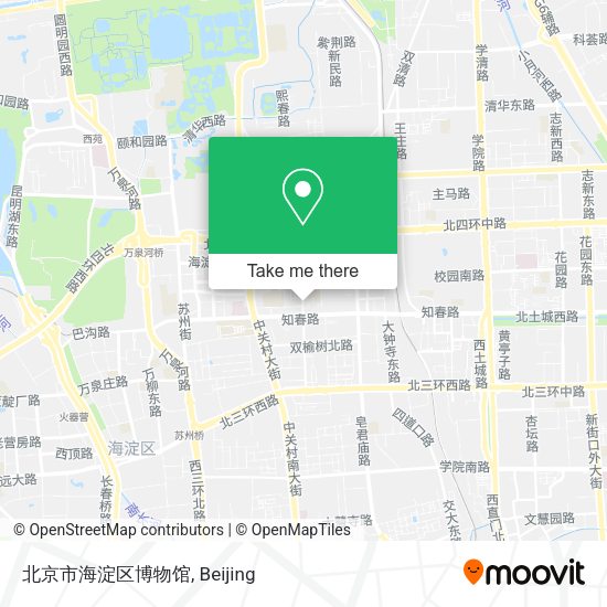 北京市海淀区博物馆 map