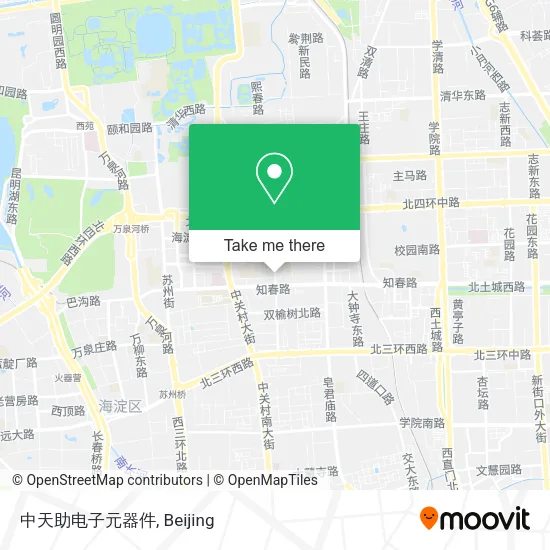 中天助电子元器件 map