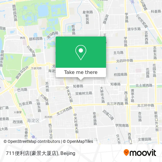 711便利店(豪景大厦店) map