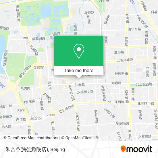和合谷(海淀剧院店) map
