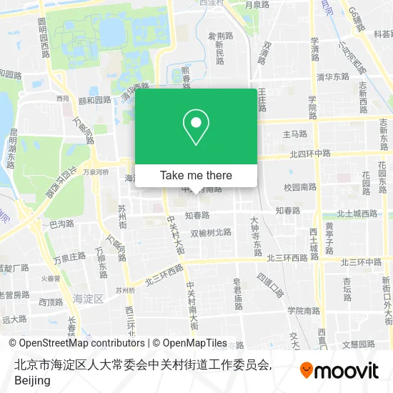 北京市海淀区人大常委会中关村街道工作委员会 map
