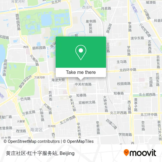 黄庄社区-红十字服务站 map