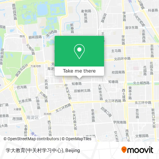 学大教育(中关村学习中心) map