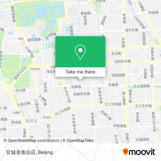 宜城居食品店 map