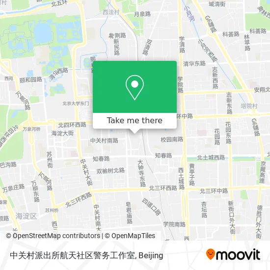 中关村派出所航天社区警务工作室 map