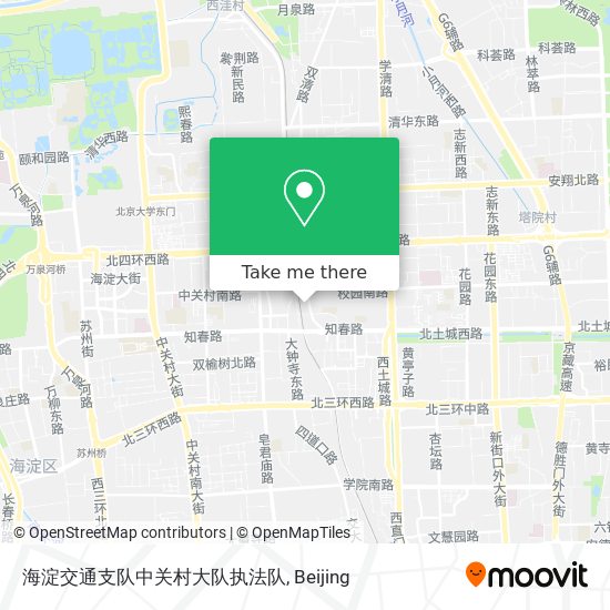 海淀交通支队中关村大队执法队 map