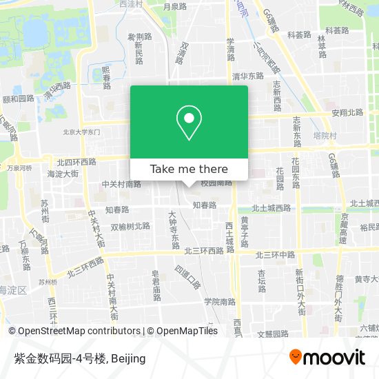 紫金数码园-4号楼 map