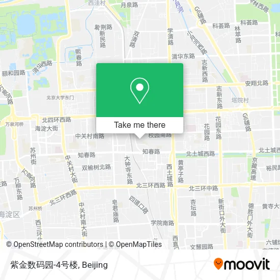 紫金数码园-4号楼 map