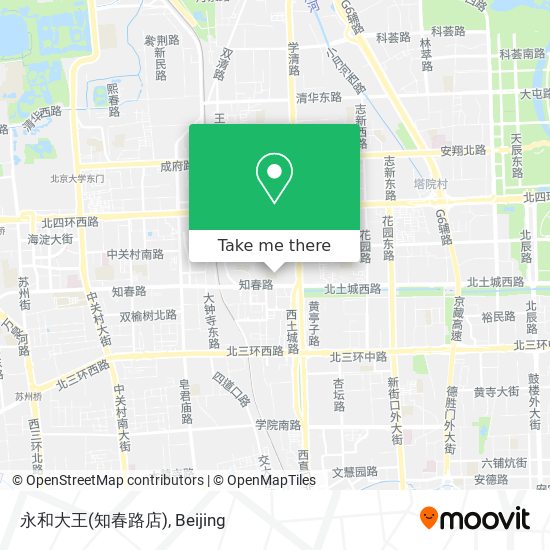 永和大王(知春路店) map