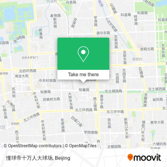 懂球帝十万人大球场 map