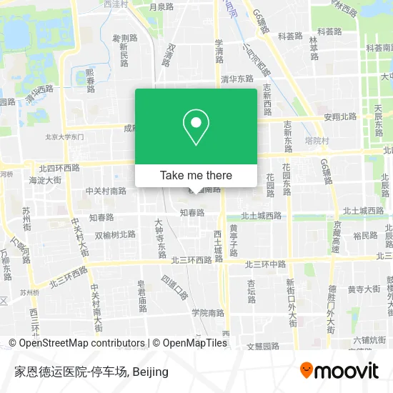 家恩德运医院-停车场 map