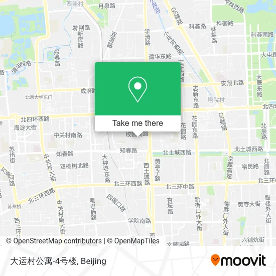 大运村公寓-4号楼 map