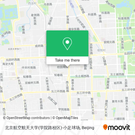 北京航空航天大学(学院路校区)-小足球场 map