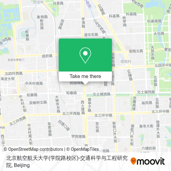 北京航空航天大学(学院路校区)-交通科学与工程研究院 map