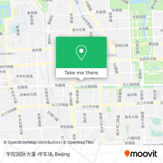 学院国际大厦-停车场 map