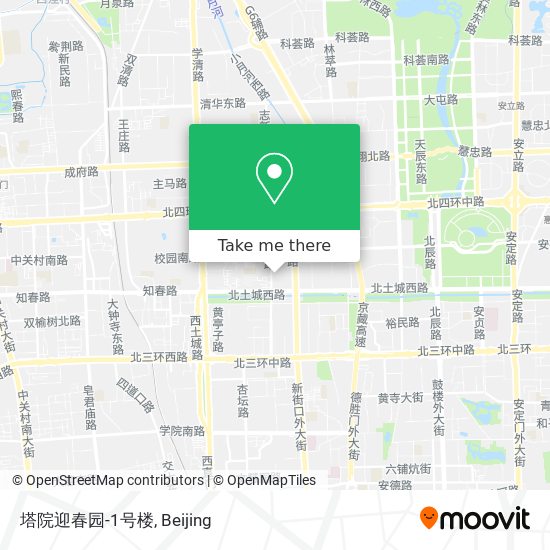 塔院迎春园-1号楼 map