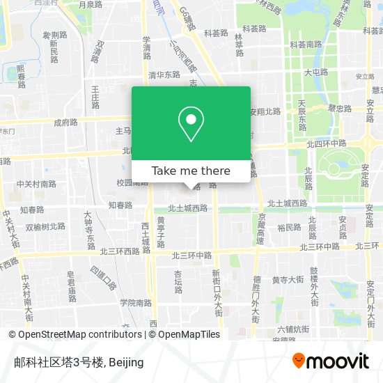 邮科社区塔3号楼 map