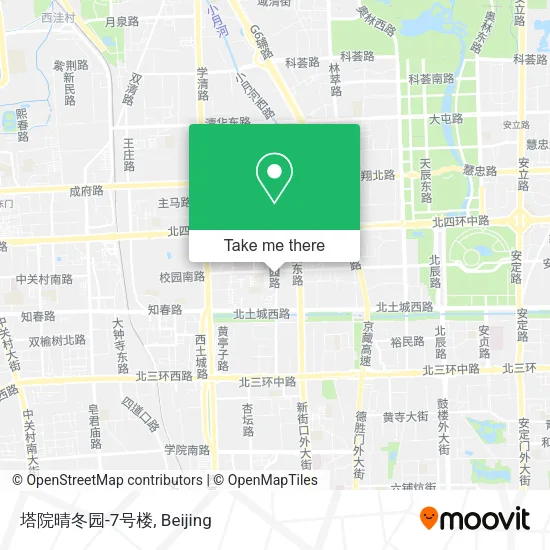 塔院晴冬园-7号楼 map