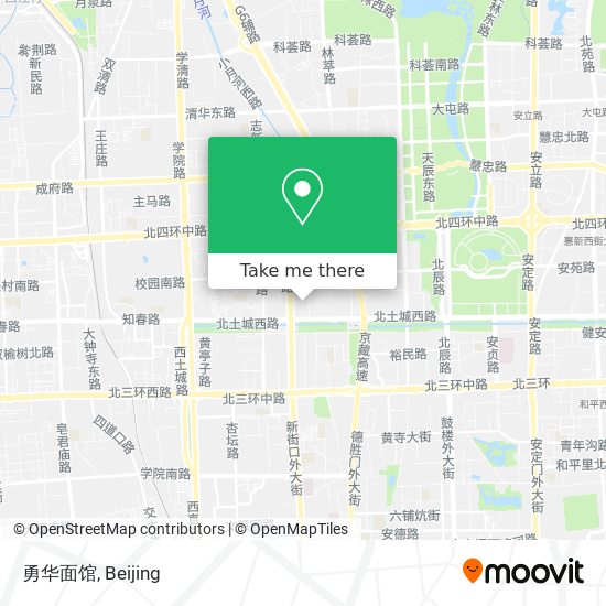 勇华面馆 map