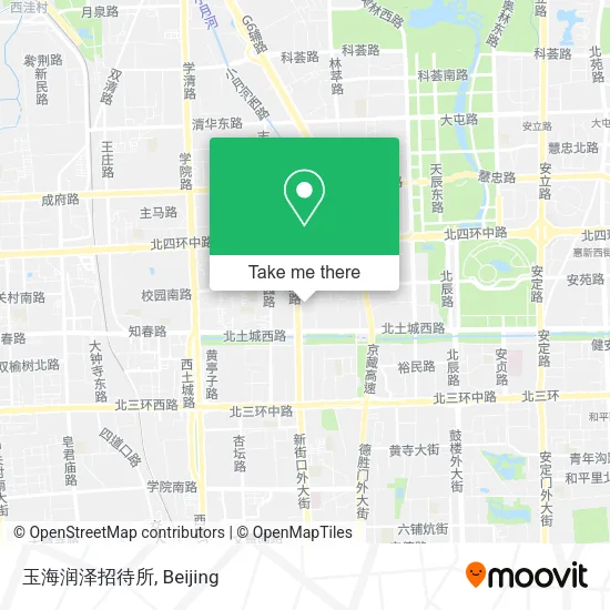 玉海润泽招待所 map