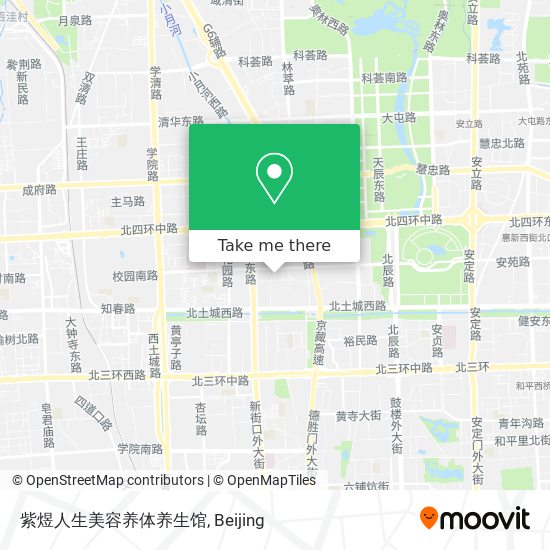 紫煜人生美容养体养生馆 map
