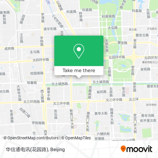 华信通电讯(花园路) map