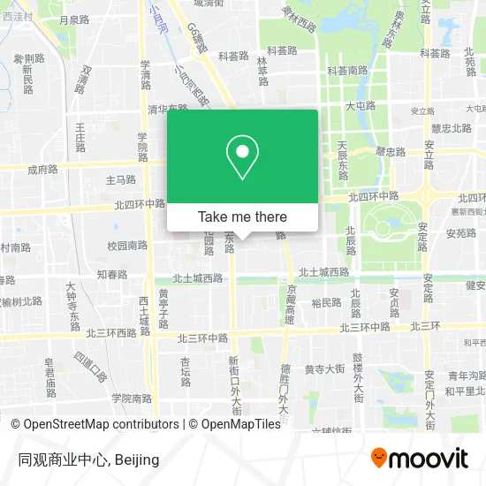 同观商业中心 map