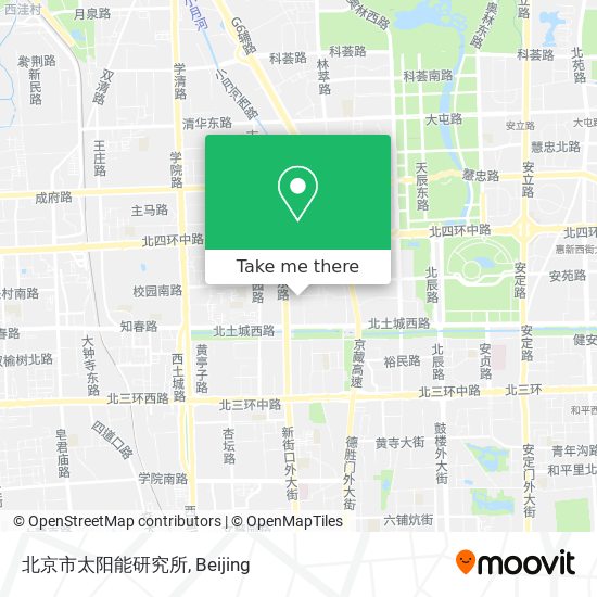 北京市太阳能研究所 map