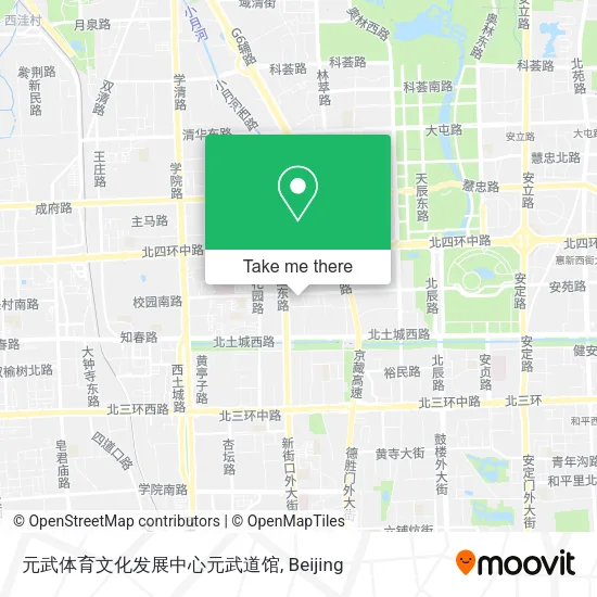 元武体育文化发展中心元武道馆 map