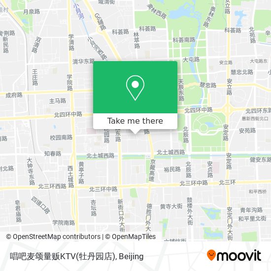 唱吧麦颂量贩KTV(牡丹园店) map