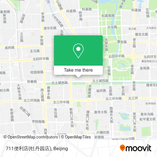 711便利店(牡丹园店) map