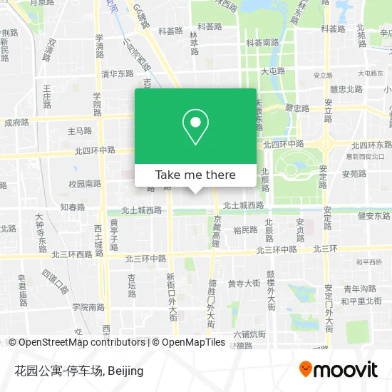 花园公寓-停车场 map