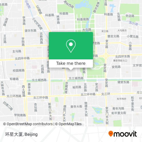 环星大厦 map
