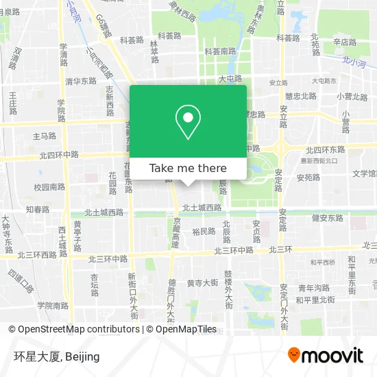环星大厦 map