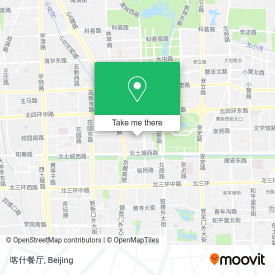 喀什餐厅 map