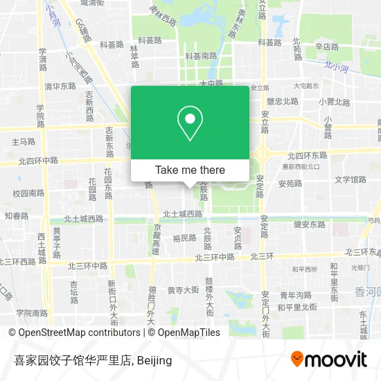 喜家园饺子馆华严里店 map