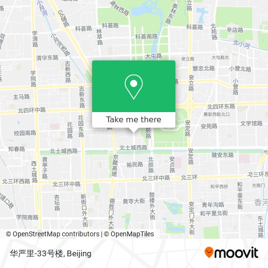 华严里-33号楼 map