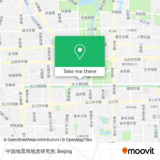中国地震局地质研究所 map