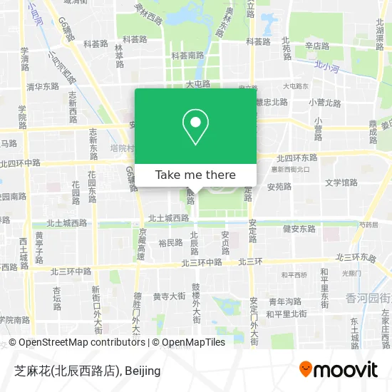 芝麻花(北辰西路店) map