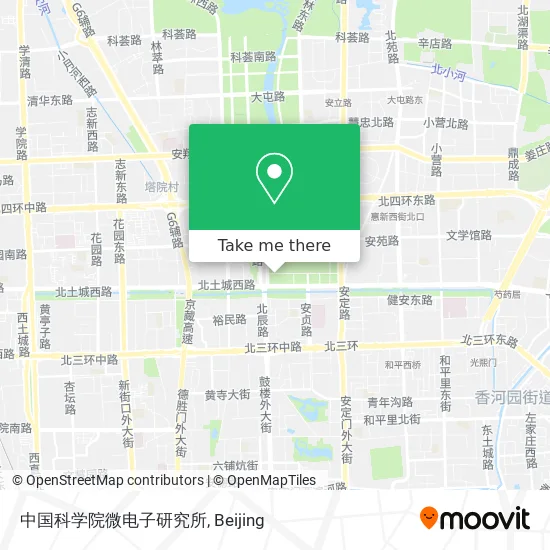 中国科学院微电子研究所 map