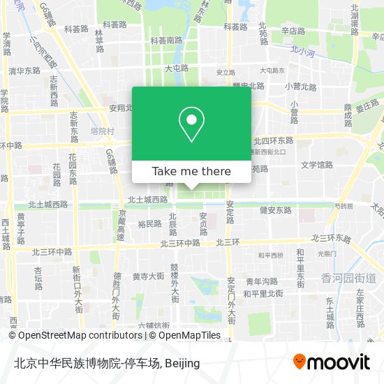 北京中华民族博物院-停车场 map