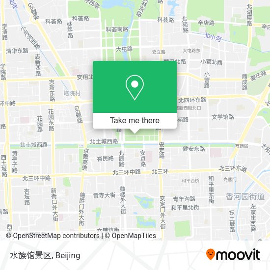 水族馆景区 map