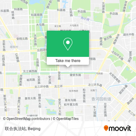 联合执法站 map