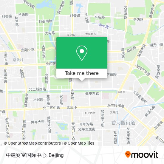 中建财富国际中心 map