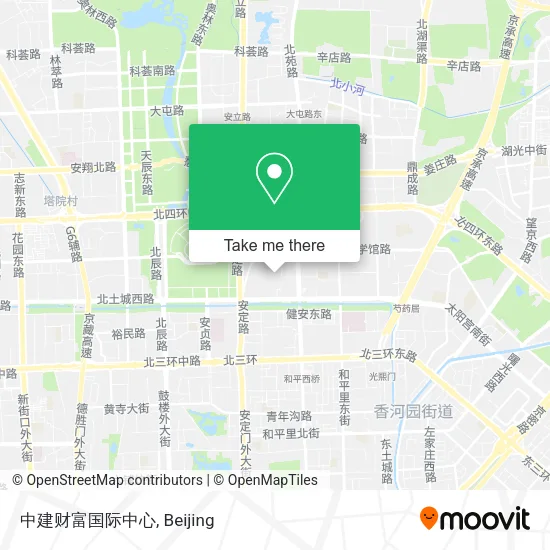 中建财富国际中心 map