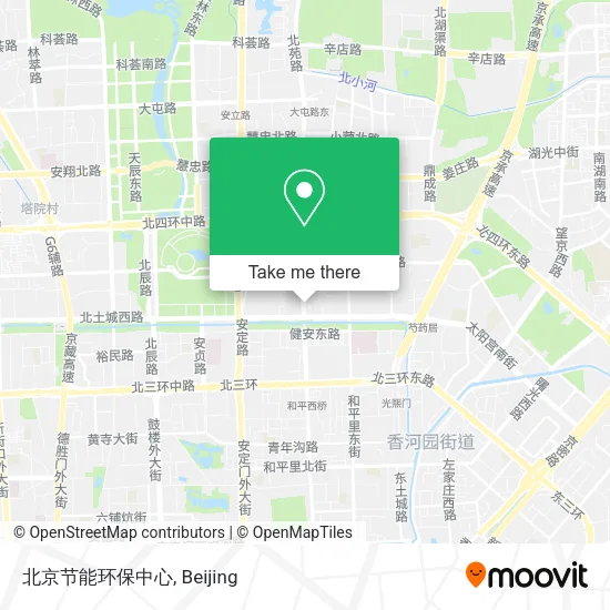 北京节能环保中心 map