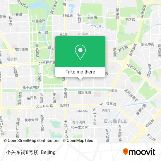 小关东街8号楼 map