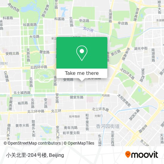 小关北里-204号楼 map