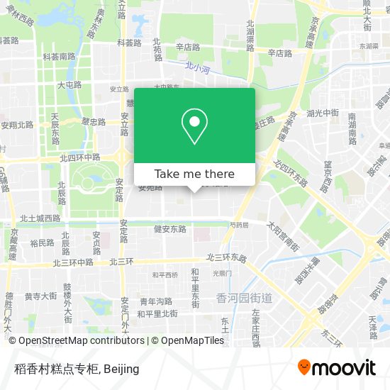 稻香村糕点专柜 map